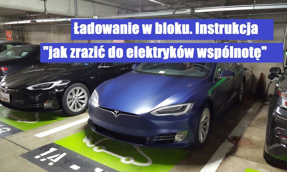 Ładowanie we wspólnym Instrukcja jak zrazić do elektryków wspólnotę